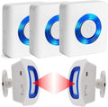 Wireless Motion Sensor Alert Alarm with 3 Receiver and 2 Monitor Motion S8222