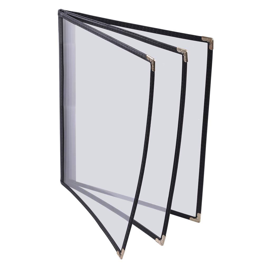 Black 30 Page Menu Covers B4831