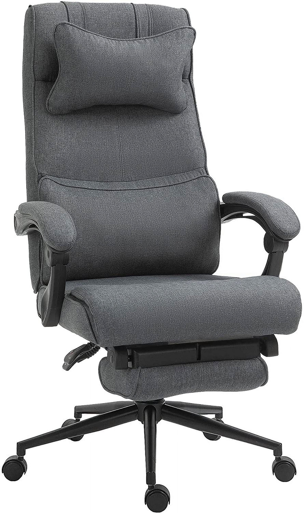 High Back Reclining Office Chair with Footrest and Headrest P183452