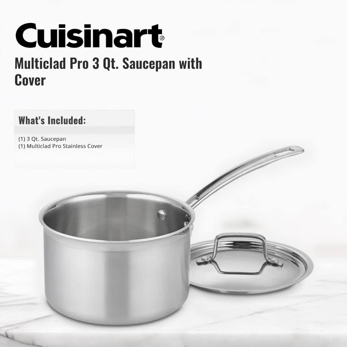 3 Quart Saucepan with Cover O8511