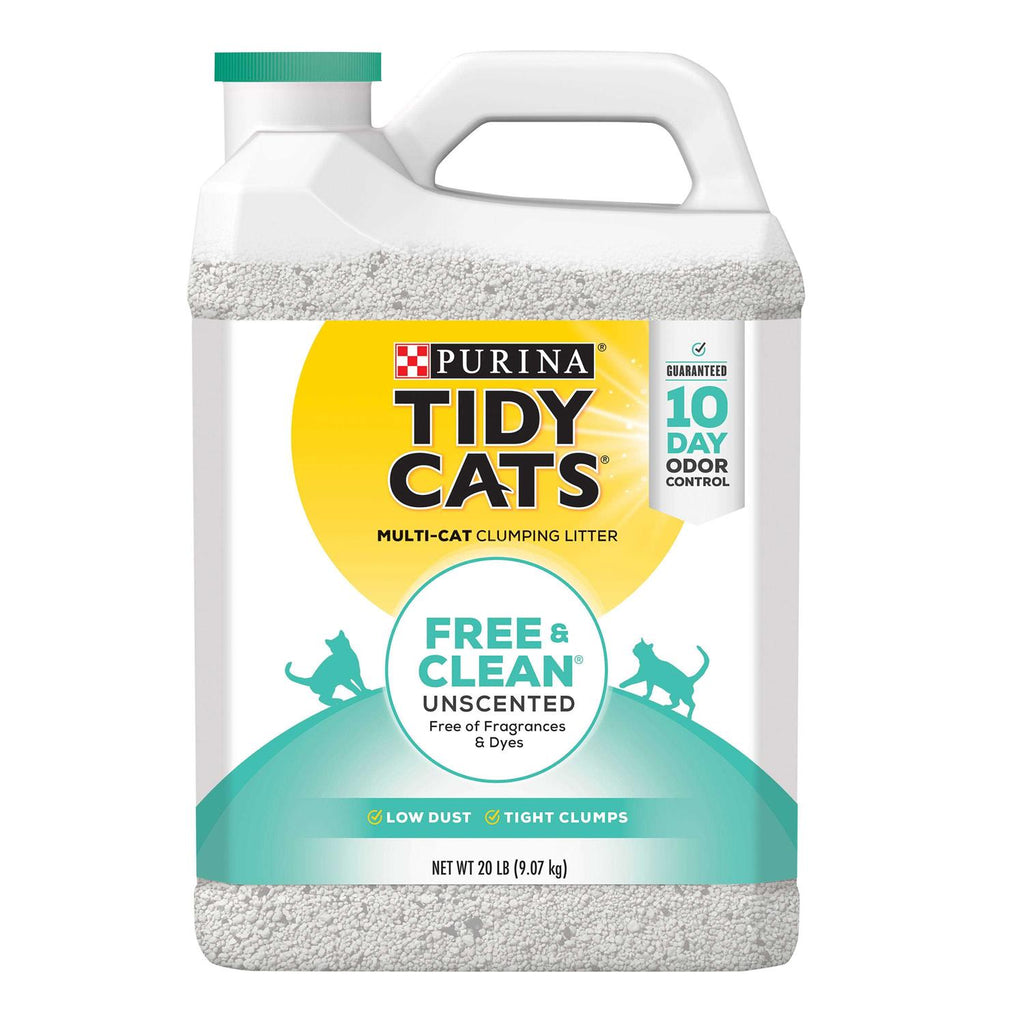 Free & Clean Unscented Clumping Cat Litter A777801