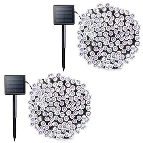 72 Feet 200 LED Solar Powered Fairy String Lights (White) M18229
