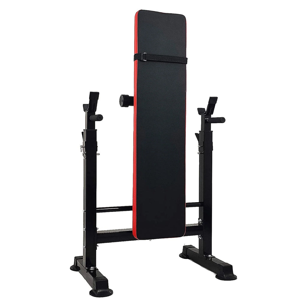 Adjustable Olympic Workout Bench with Squat Rack J277530