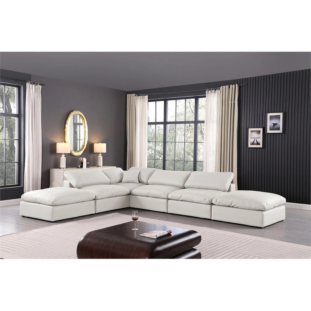 Cream Modular Sectional A46274