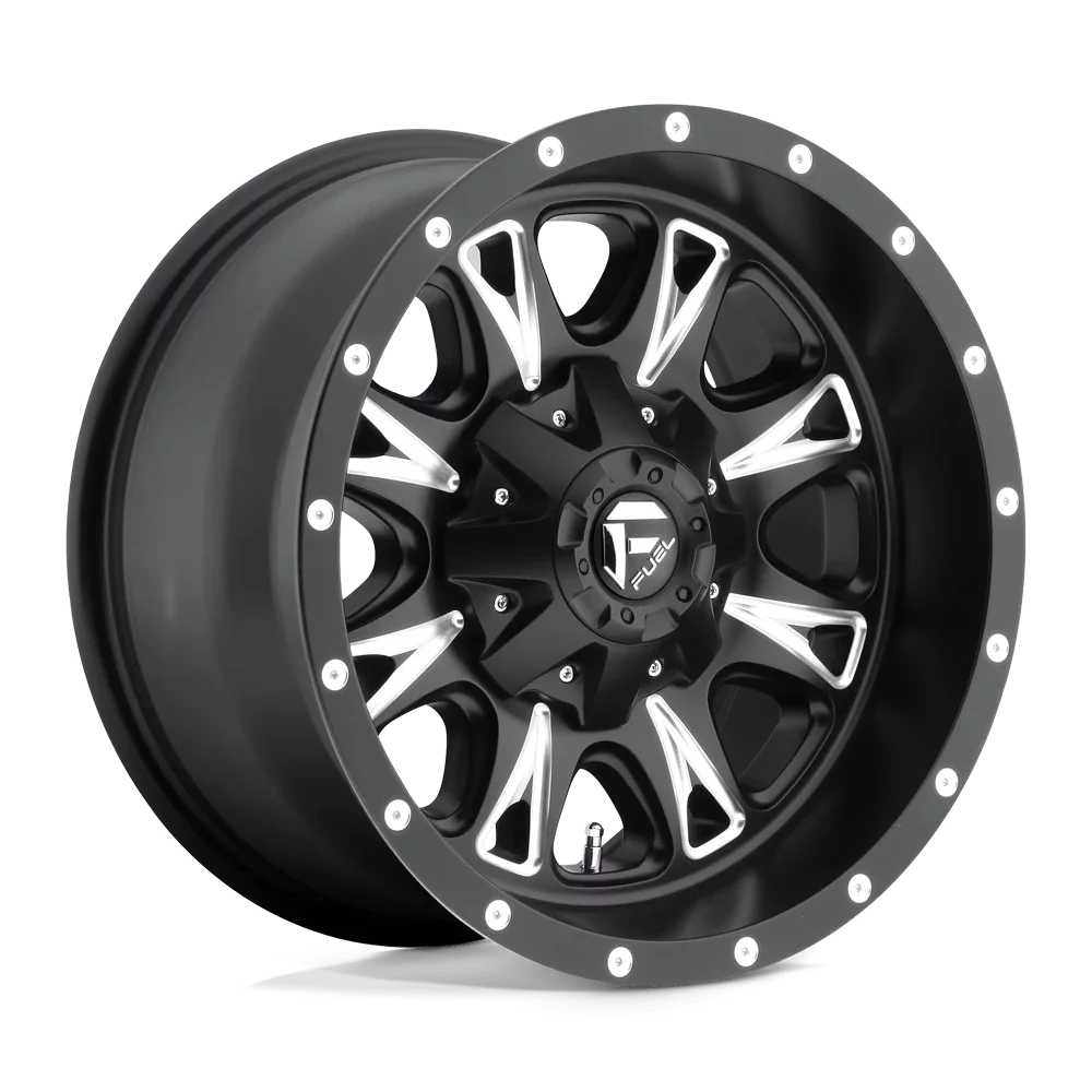 20X10in Matte Black Milled Aluminum Rim Z564