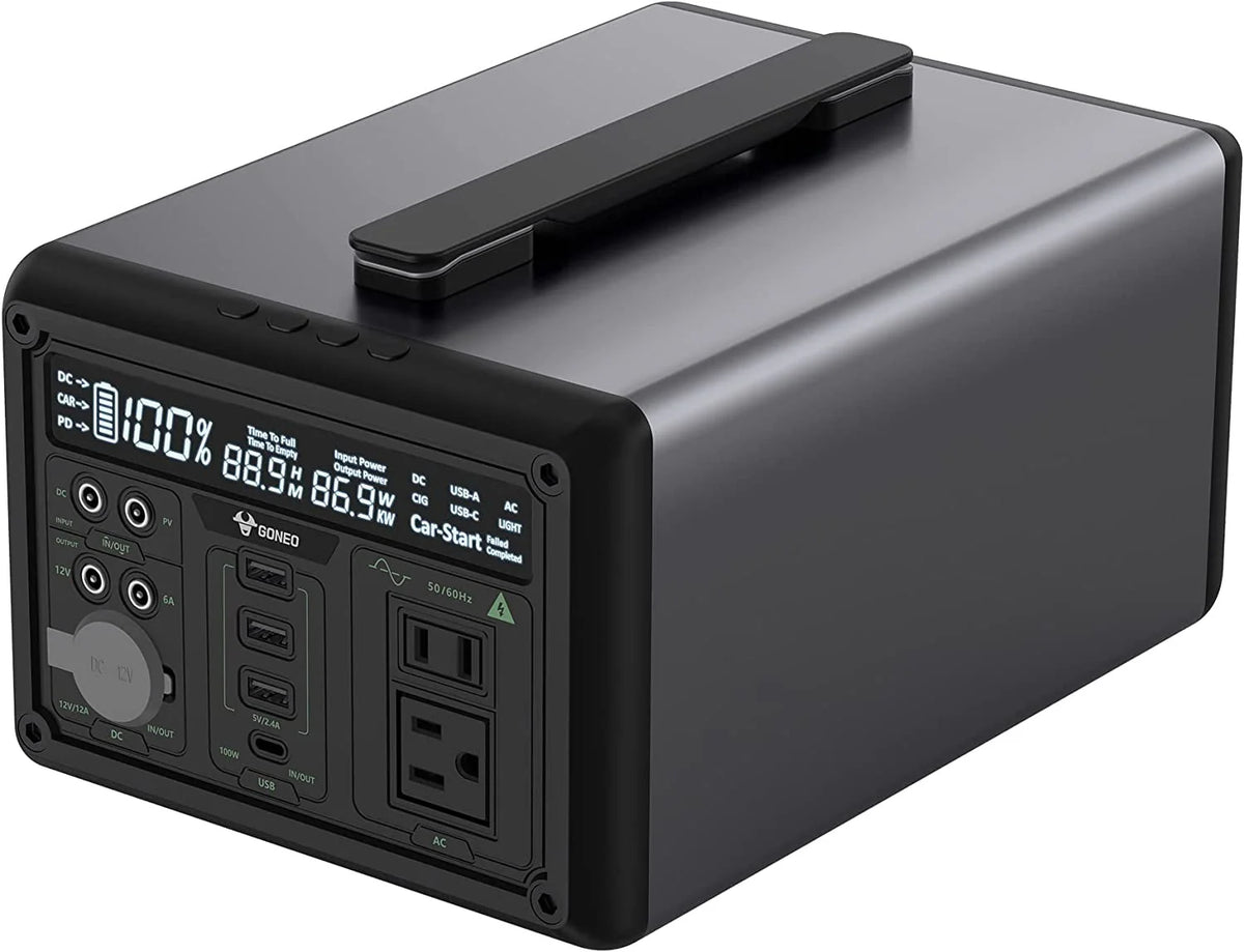 Portable Power Station 607Wh 600W AC Outlet H971960