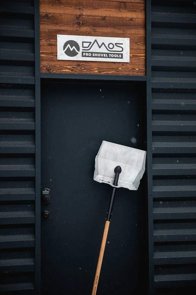 Driveway Snow Shovel and Pusher Set Including Blade and Shaft S4227
