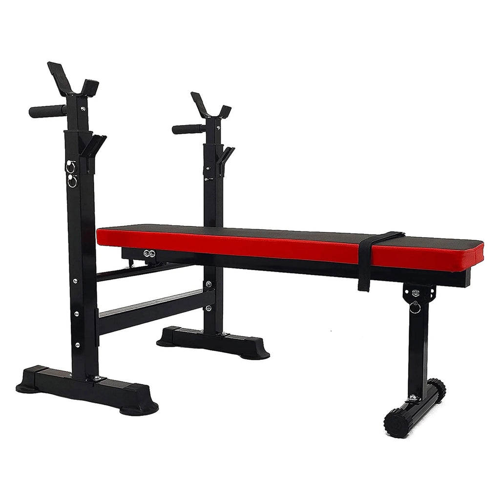 Adjustable Olympic Workout Bench with Squat Rack J277530
