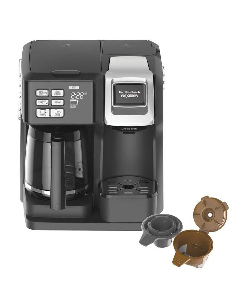 2-Way Black Coffee Maker K723