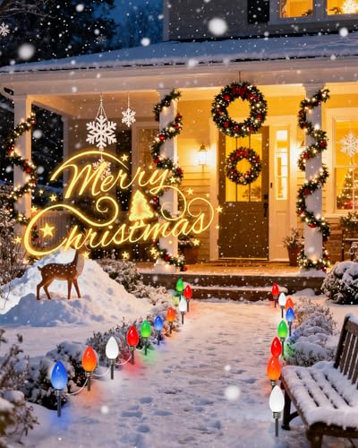 24-Pack Solar Candy Cane Lights I632278
