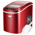 Countertop Self-Cleaning Portable Ice Maker Machine 26Lbs/24H with Ice Scoop F6587