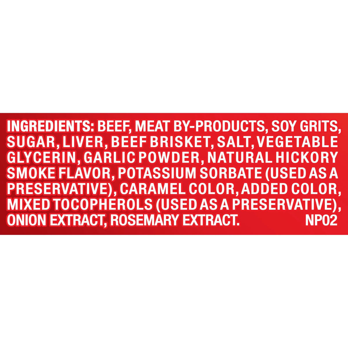Real Beef Brisket Dog Treats 22.5 oz Bag L794326