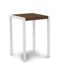 Satin White Bar Table R25801