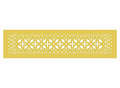 30x22 x 6x22 Sun Gold Aluminum Grille with Mounting Holes T1862