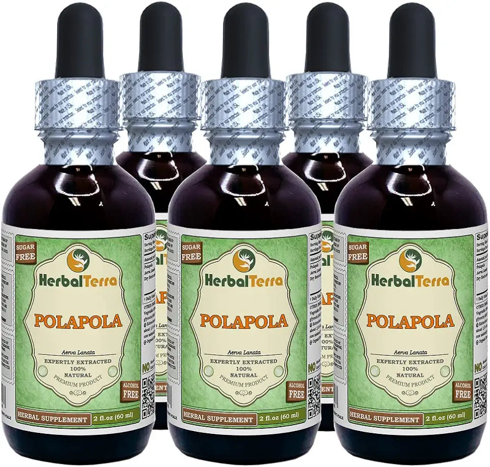 Ceylon Leadwort Dried Herb Alcohol-Free Liquid Extract 5x2 oz W145