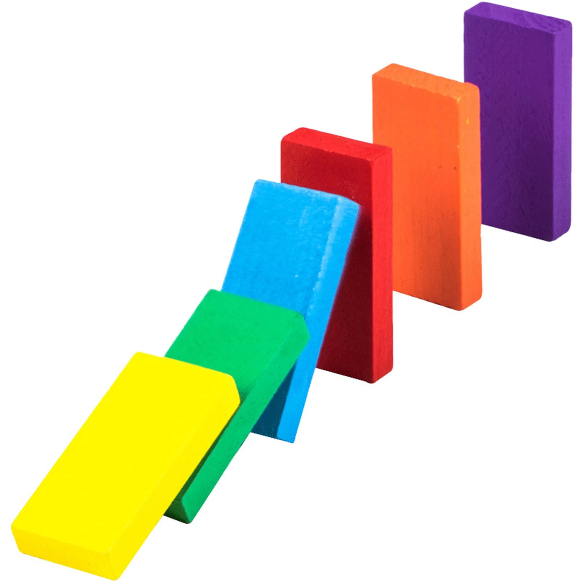 120Pcs Wooden Domino Blocks Building and Stacking Toy X16167
