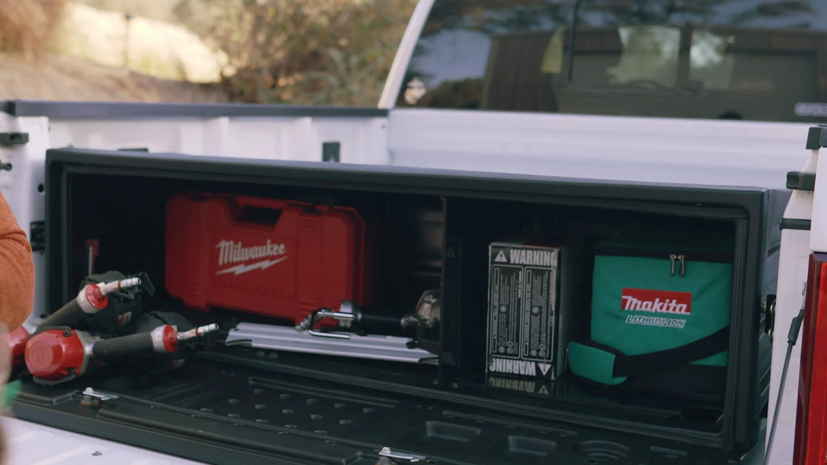 Rear Mounted Truck Bed Cargo Box F95909
