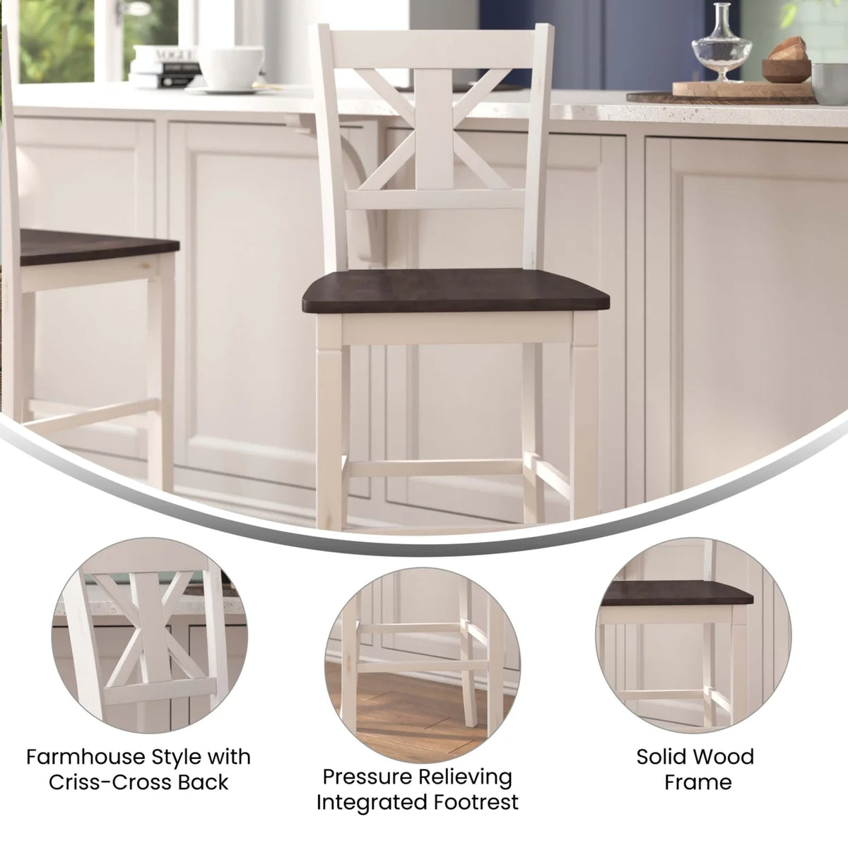 2 Piece Bar Stools C257882