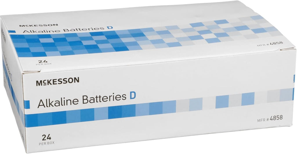 Alkaline Batteries, D, 1.5V, 24 Count, 6 Packs, 144 Total J3665