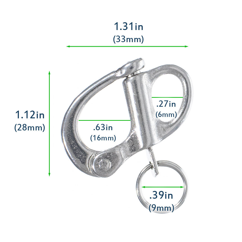 Stainless Steel Snap Shackles O29044