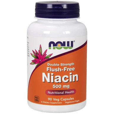 Niacin 500mg Double Strength Flush-Free 90 Capsules W894562