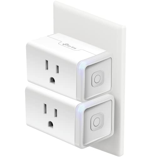 Smart Plug Wi-Fi Outlet 15 Amp Pack of 2 White F727