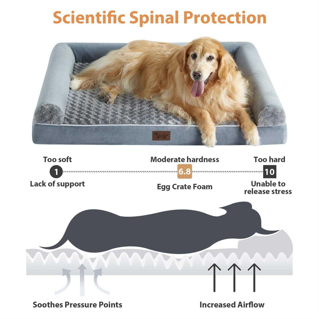 Orthopedic Egg Foam Dog Bed with Removable Washable Cover D70210
