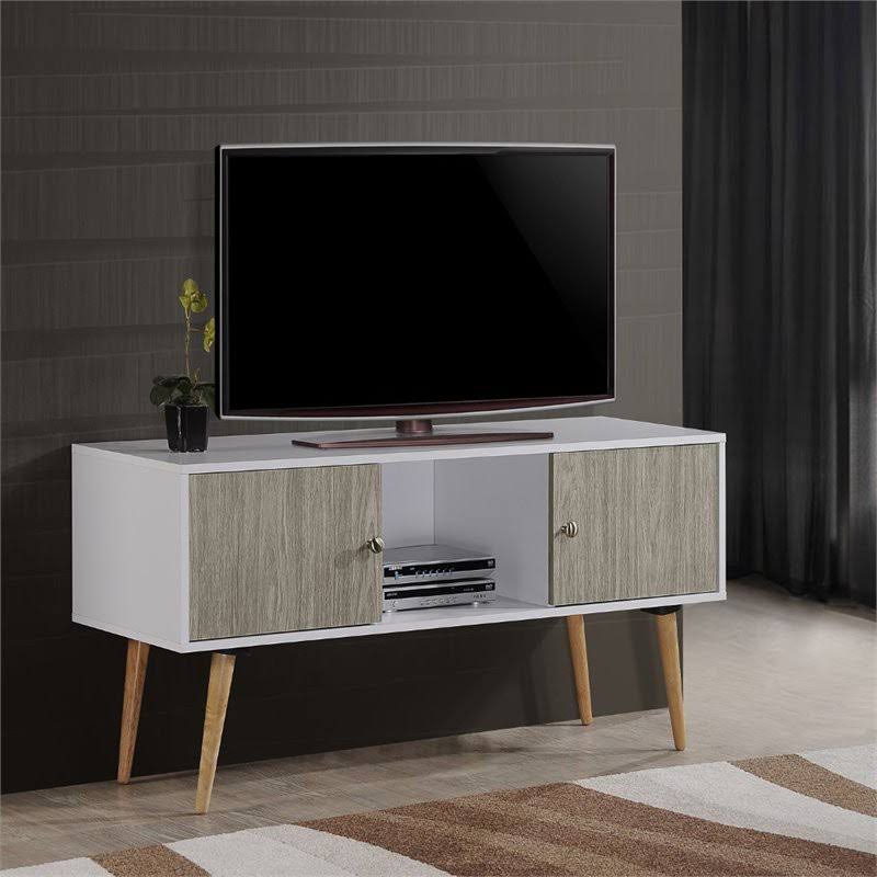 White/Grey Retro Entertainment Unit C799004