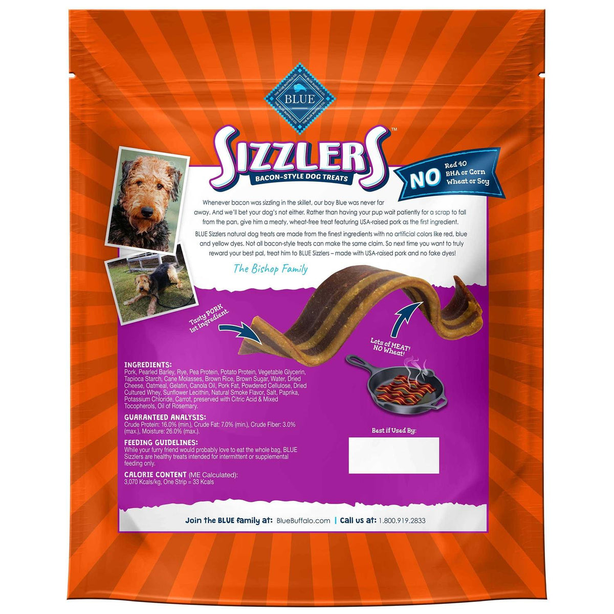 Bacon-Style Dog Treats L62480