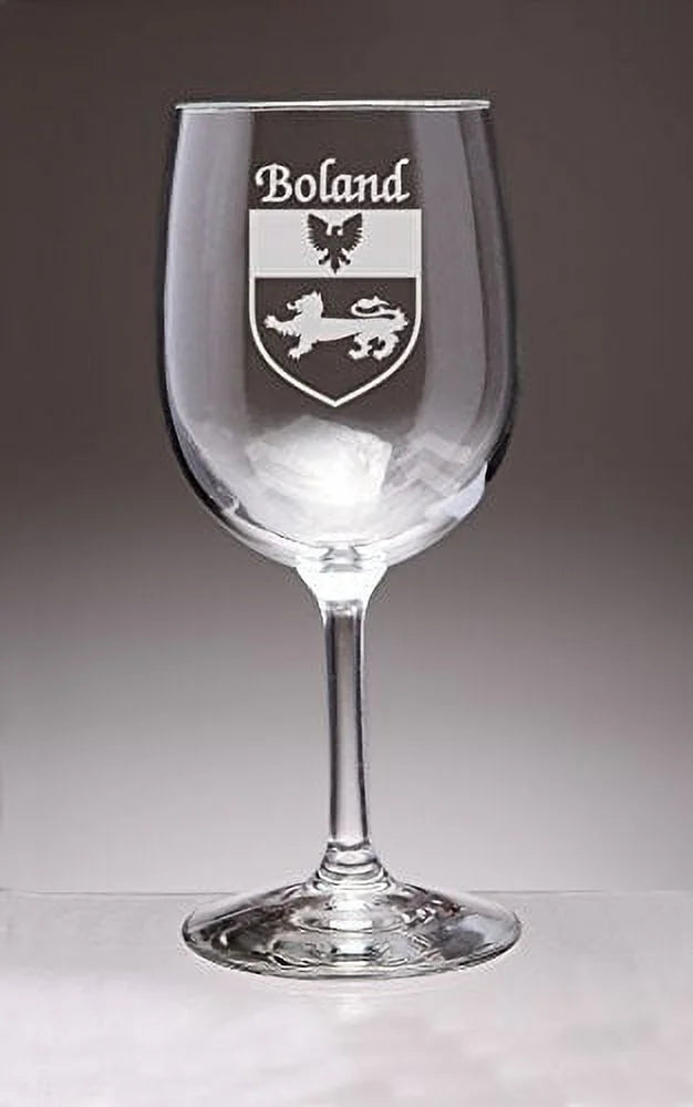 Irish Coat of Arms Wine Glasses Set of 4 T879344