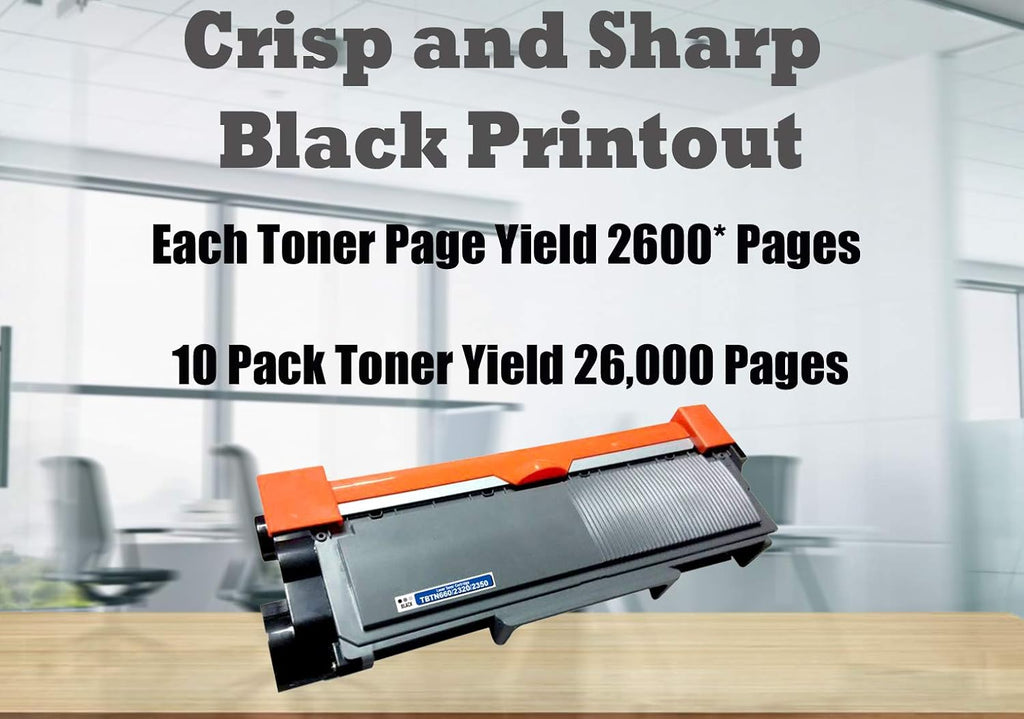 10 Pack Black Compatible Toner Cartridge Replacement Z629