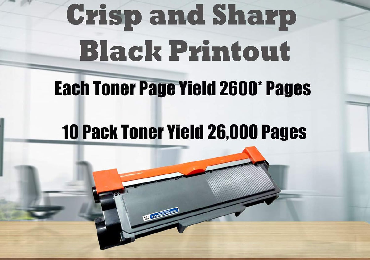 10 Pack Black Compatible Toner Cartridge Replacement Z629