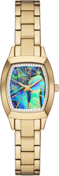 Gold Stainless Steel Bracelet Watch T249