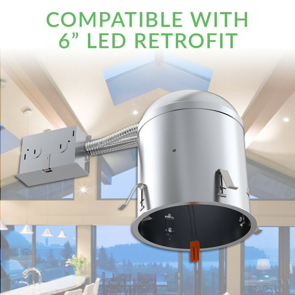 6 Pack 6 inch LED Recessed Lighting S453