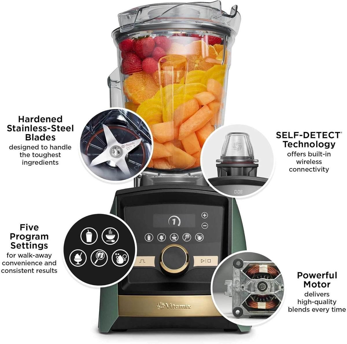 Matte Sage 64 oz. Smart Blender I26129