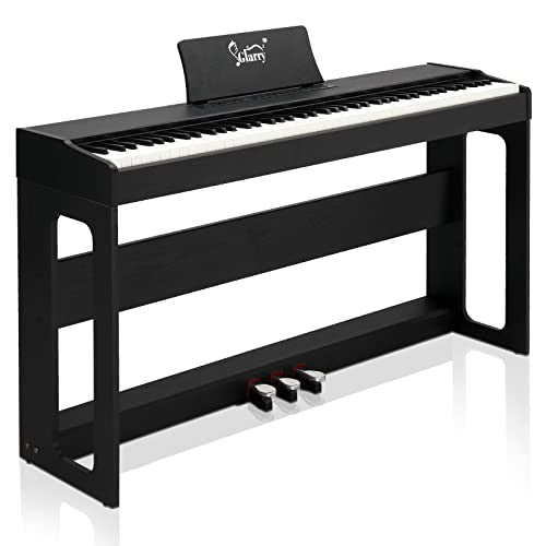 Black 88-Key Weighted Hammer Action Digital Piano F56667