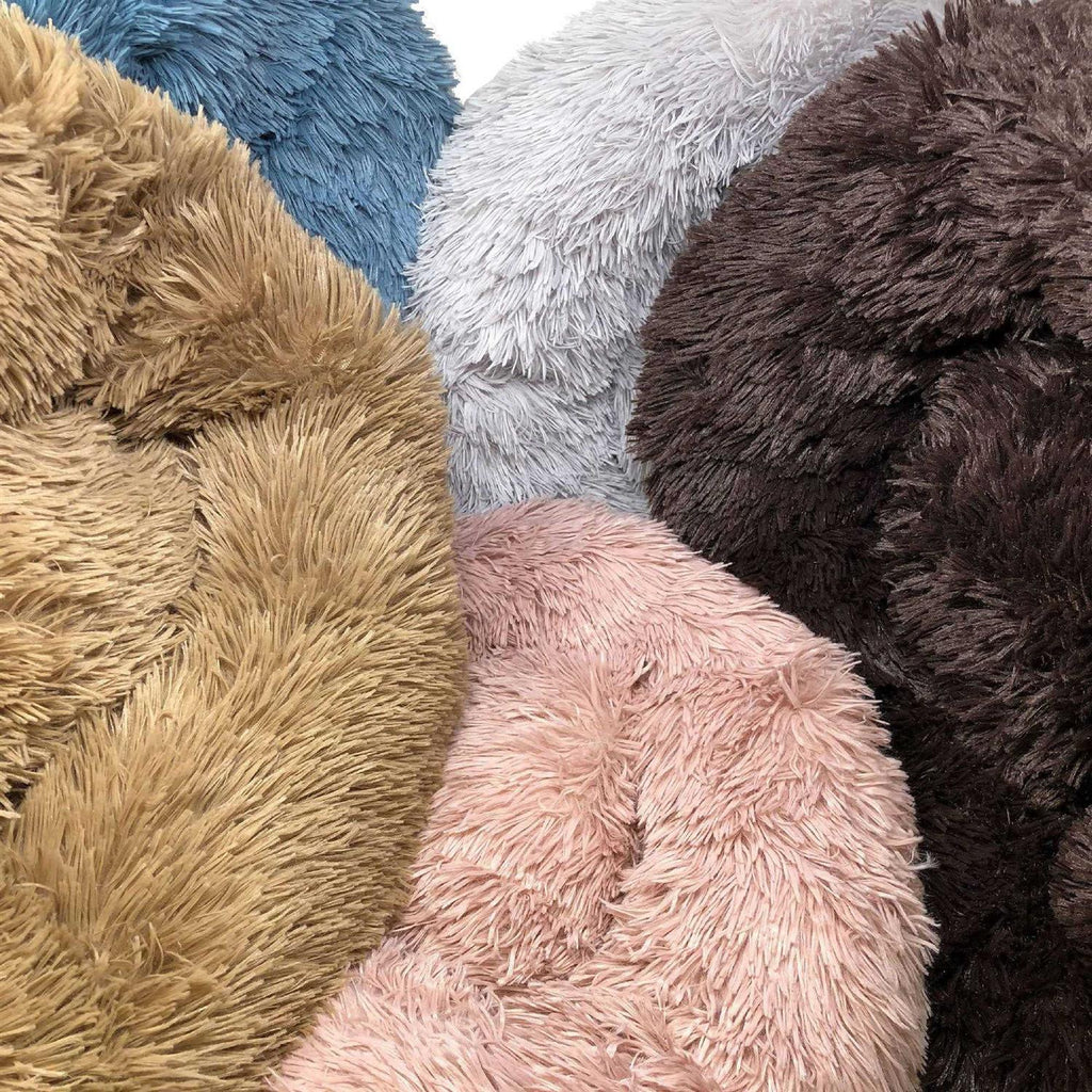 Plush Soft Rounded Dog Bed S75128