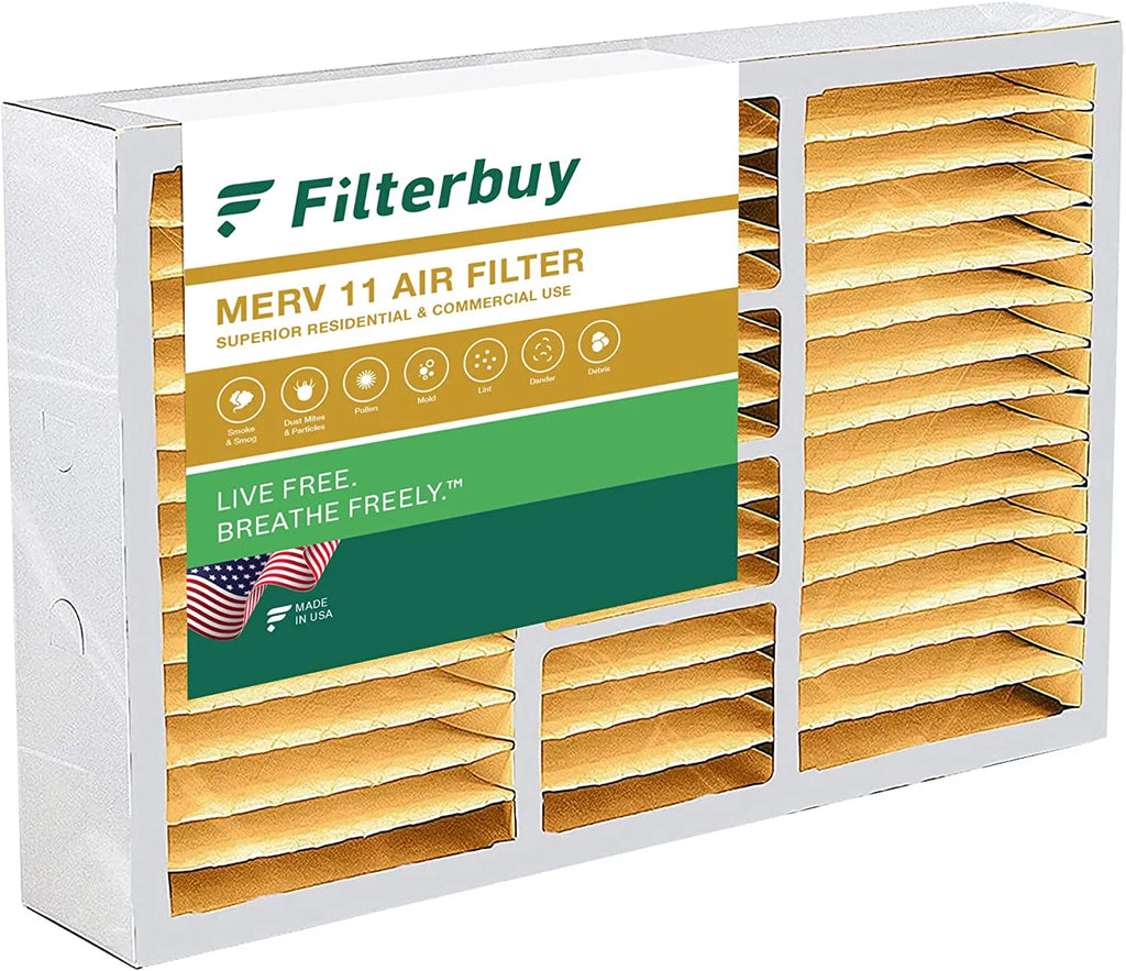 16x25x5 MERV 11 Pleated HVAC Air Filters I439561