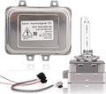 Xenon HID Ballast Headlight Control Unit with Igniter and D1S Bulb Replacement, Pack of 2 X8255
