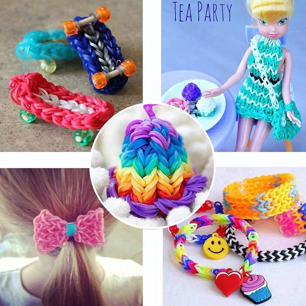 Rubber Bands Bracelet Making Kit E83652