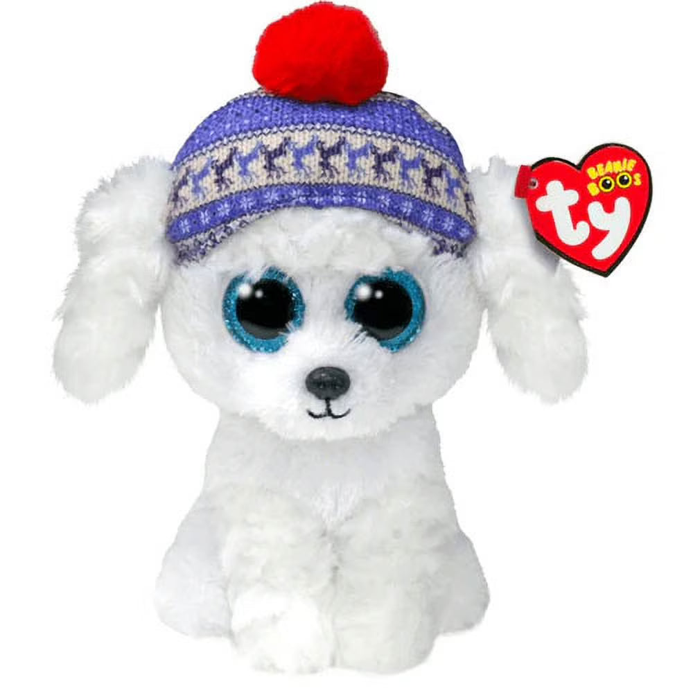 Sleighbell the Puppy Dog Glitter Eyes 6 inch Plush Q237