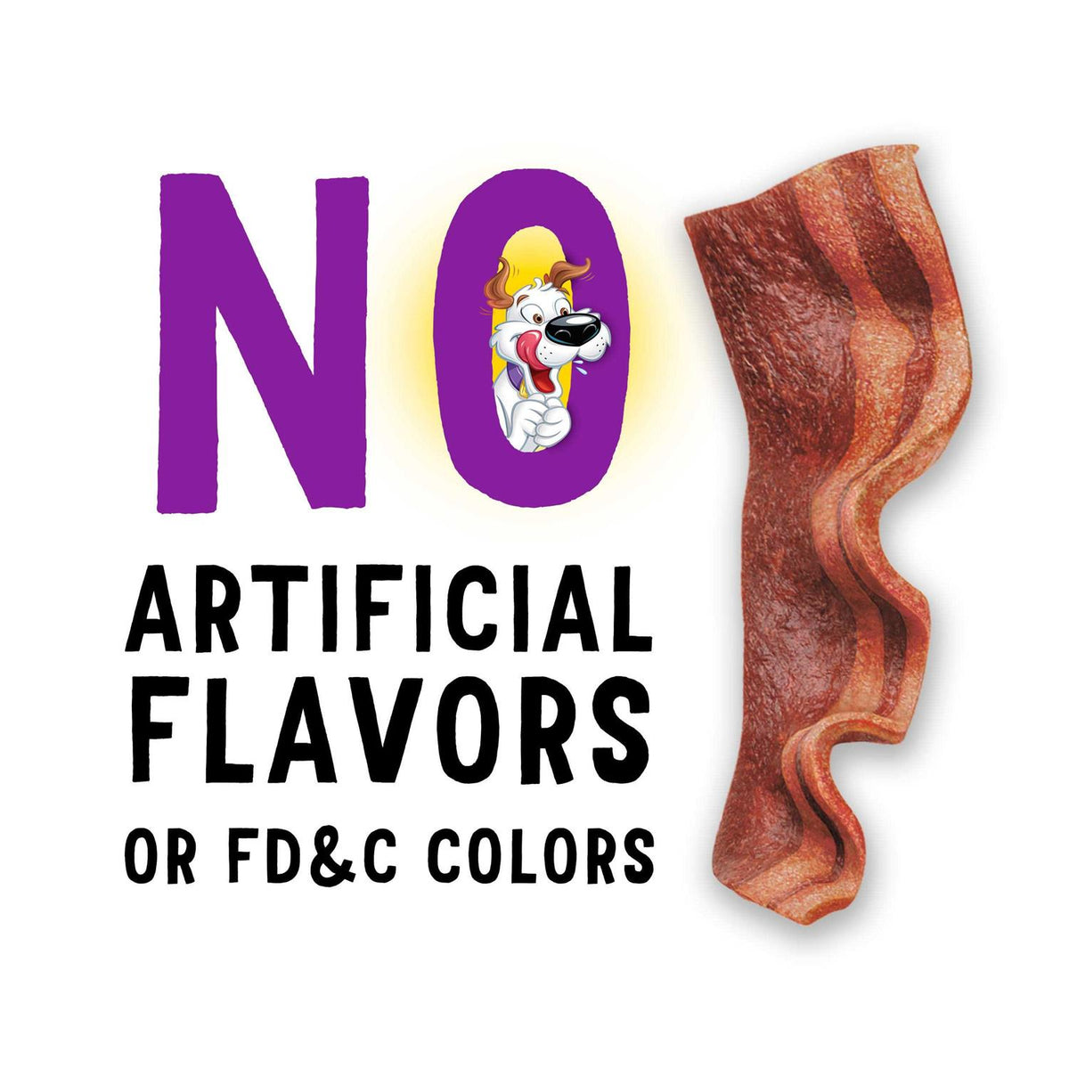 Bacon Strips Dog Treats Q89648