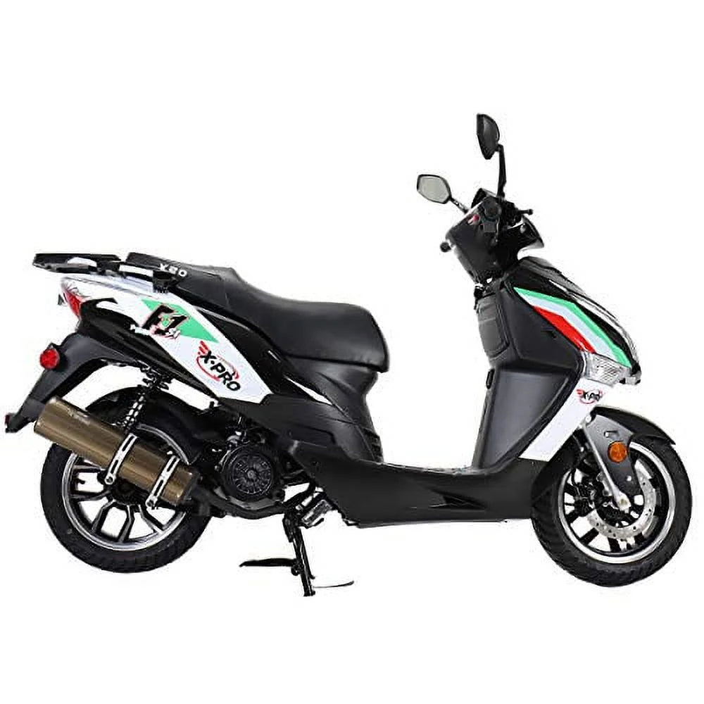 150cc Gas Moped Scooter with 13" Aluminum Wheels Y9521