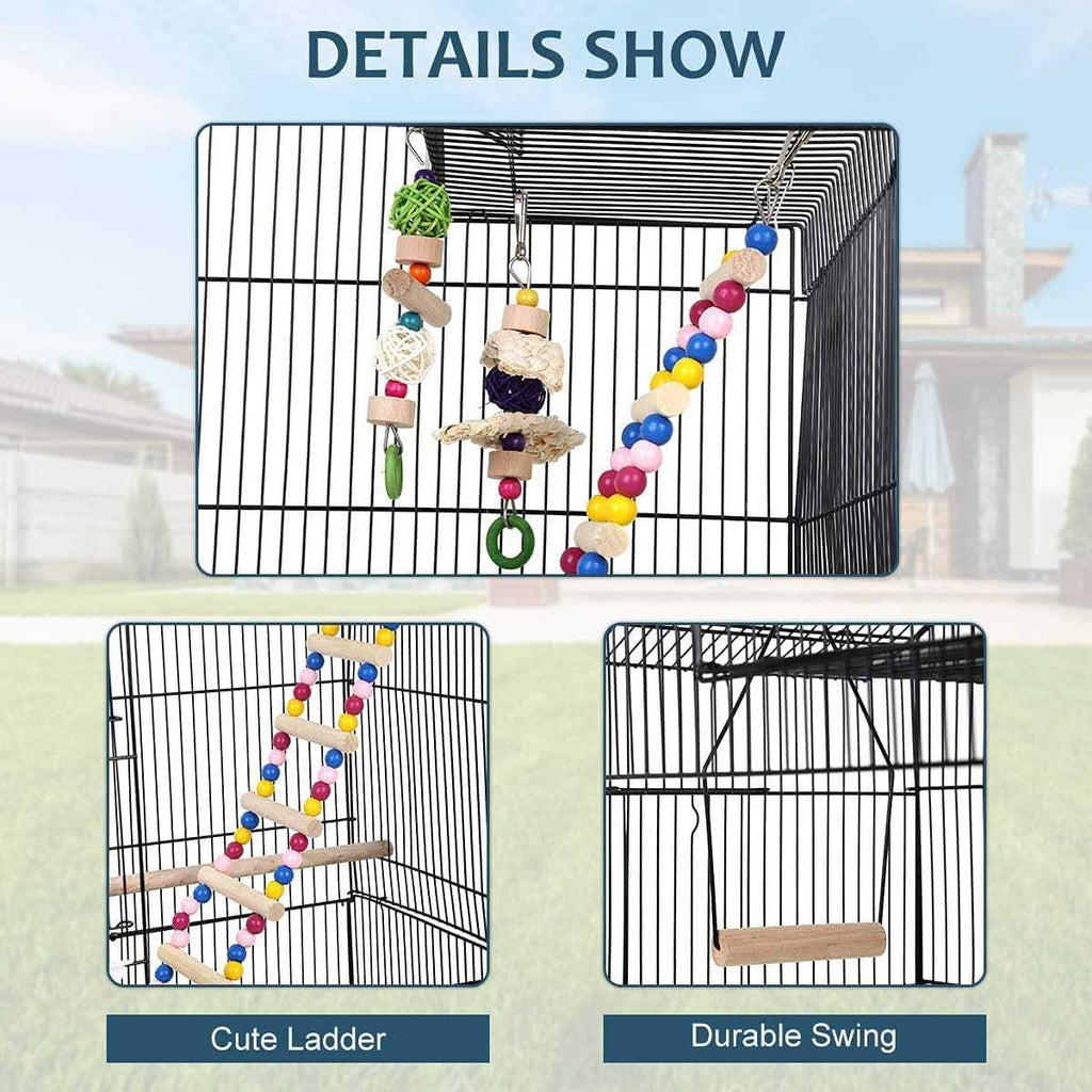 39 Inch Bird Cage with Accessories I544