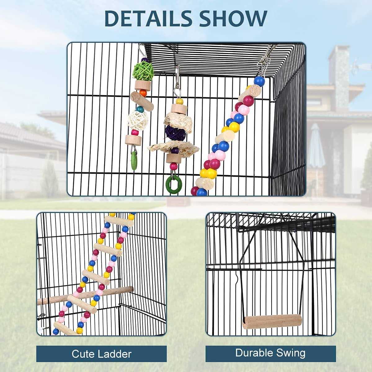 39 Inch Bird Cage with Accessories I544