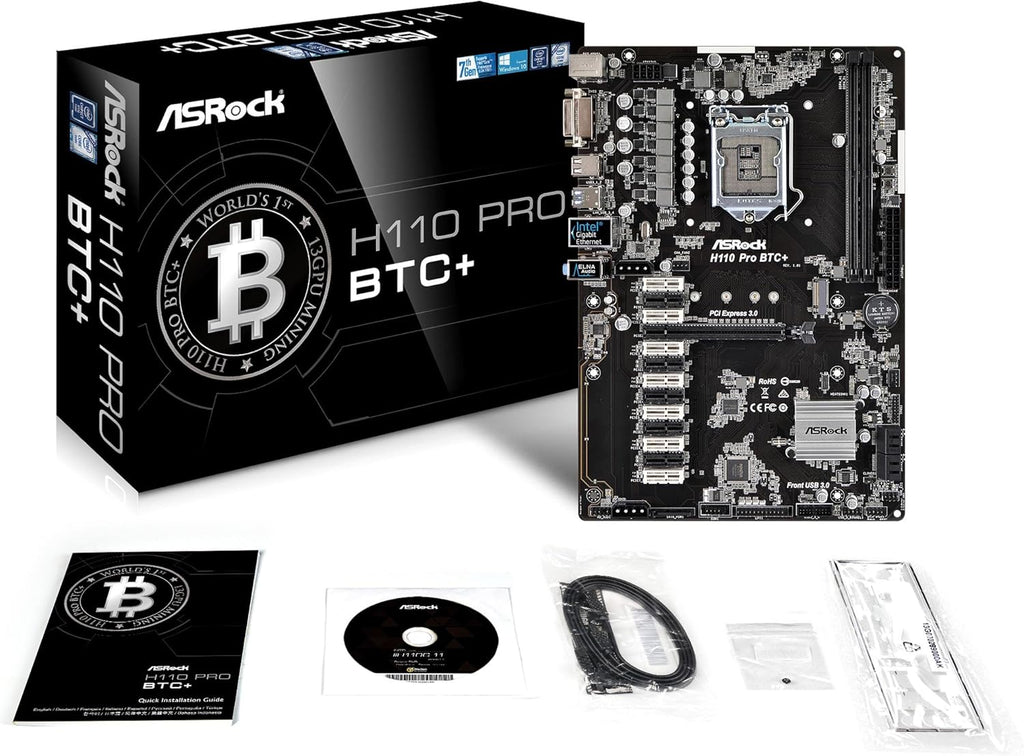 H110 Pro BTC+ Mining Motherboard P25881