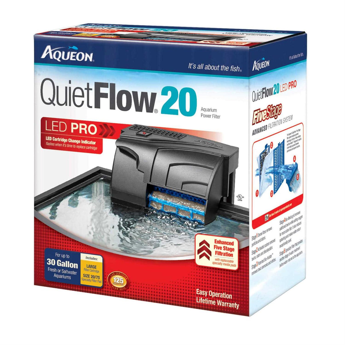10 LED Aquarium Power Filter I674