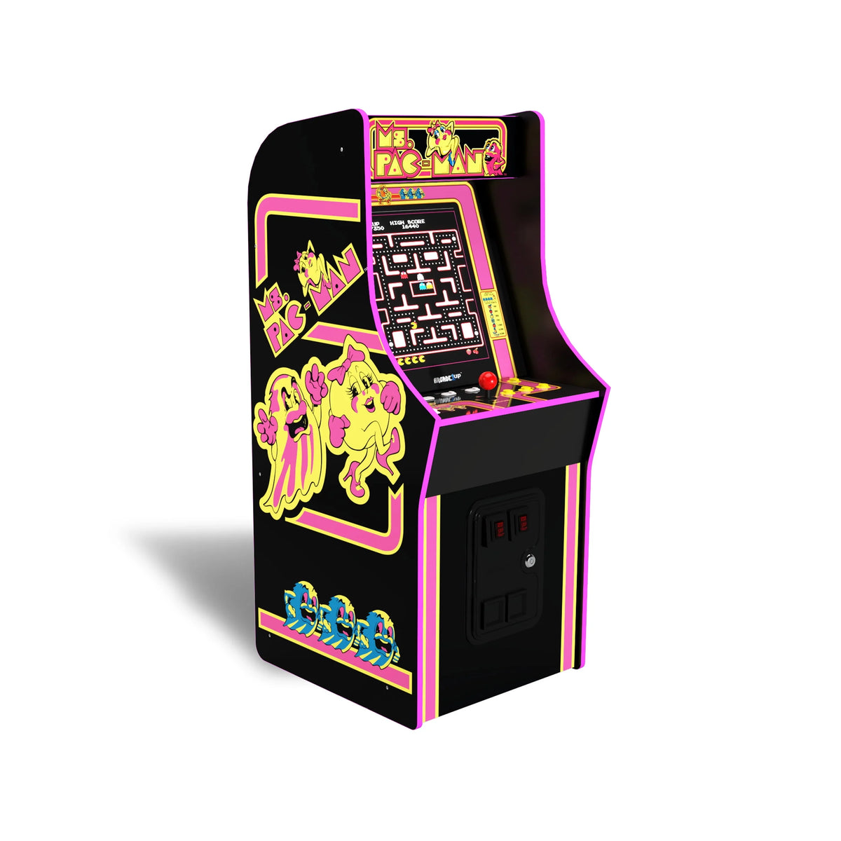 4-foot-tall Stand-up Arcade Game with 14 Classic Games and 17-inch Screen P4812