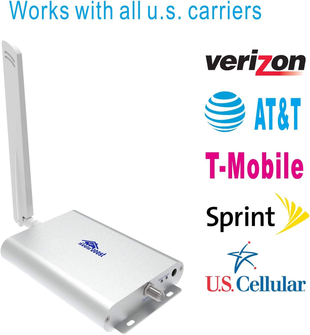 Cell Phone Signal Booster 5G Repeater with 60 Feet Cable Full Kit U89055
