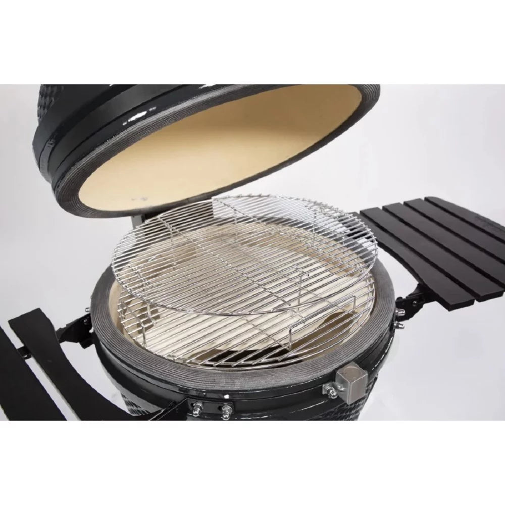 24IN Black Kamado Charcoal Grill C644939